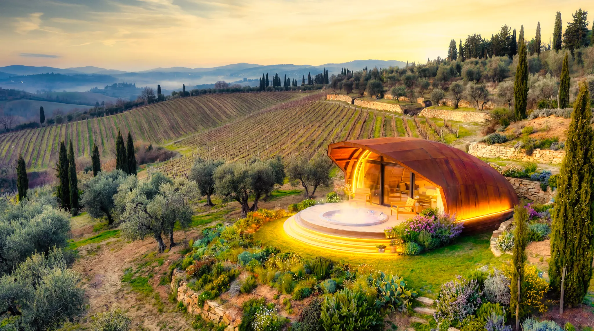 Glamping in Toscana
